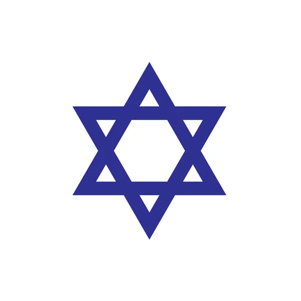 Israël star calligraphie — Image vectorielle