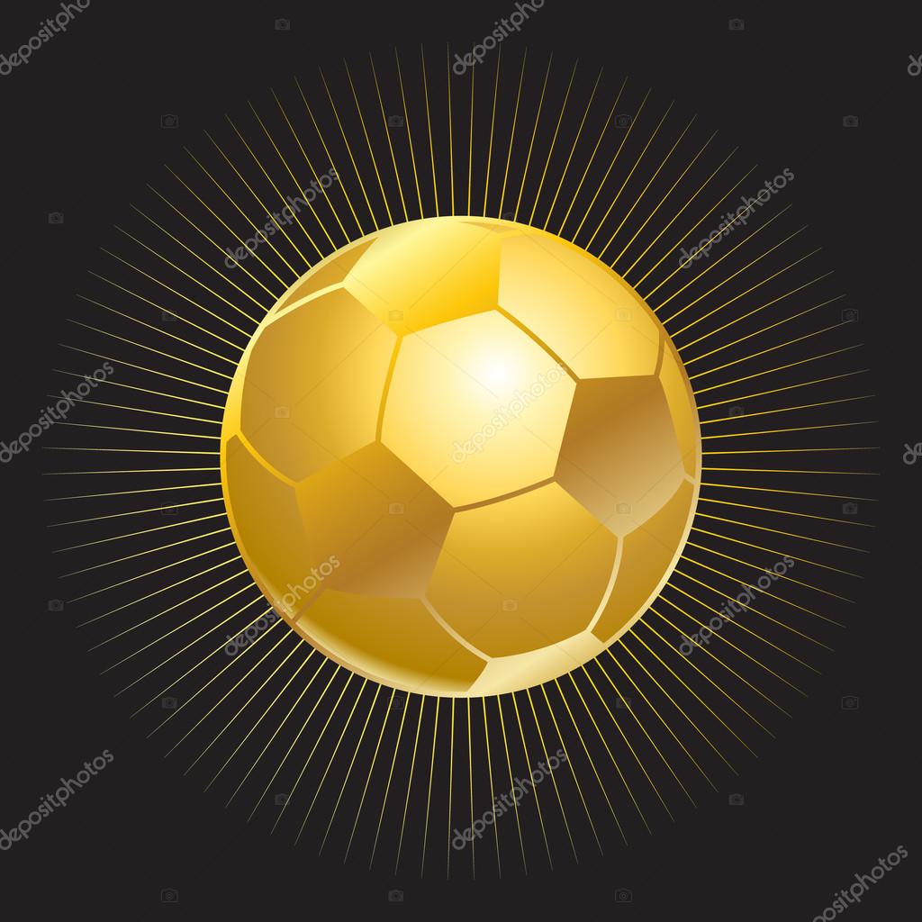 Gold Soccer Ball Wallpaper Gold Soccer Ball Winner Icon Award Banner Champion Wallpaper Illustration Stock Vector C Sofiartmedia Gmail Com