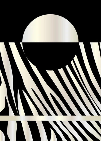 Zebra background, pattern — Stockvector