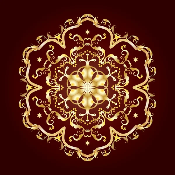 Mandala. Runt prydnad mönster. Blommig bakgrund. Vintage dekorativa element. Handritad bakgrund. Islam, arabiska, indiska, ottomanska motiv. Orientalisk inredning. Digital illustration för konst, tryck, mode, Heminredning, textil, bröllop, webbplats — Stockfoto