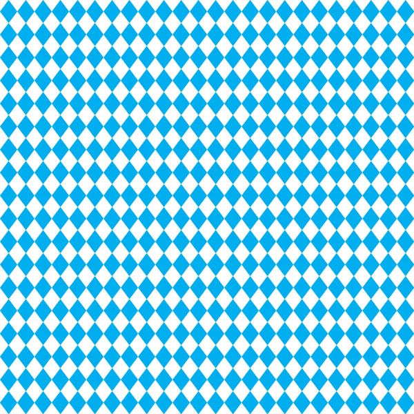 Oktoberfest blau abstraktes geometrisches Muster. Oktober Festival Vektor Illustration, blaue Farbe. Deutschlands Oktoberfest das größte Weinfest der Welt. Nahtloses Oktoberfest und bayerisches Fahnenmuster. — Stockvektor