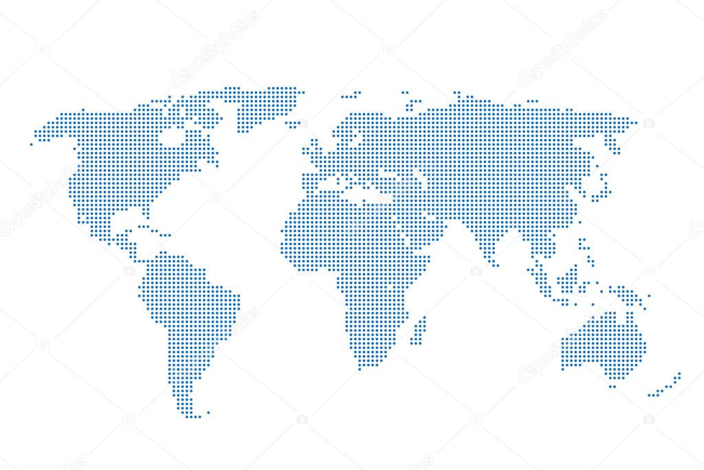 World map. Abstract vector background. Travel. Illustration 2017 Stock  Vector Image by © #122595008