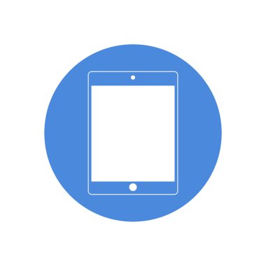 tablet computer icon, design in vector