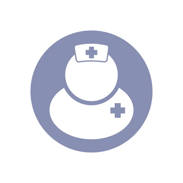 Nurse occupations icon set, for design presentation in vector — Stockový vektor