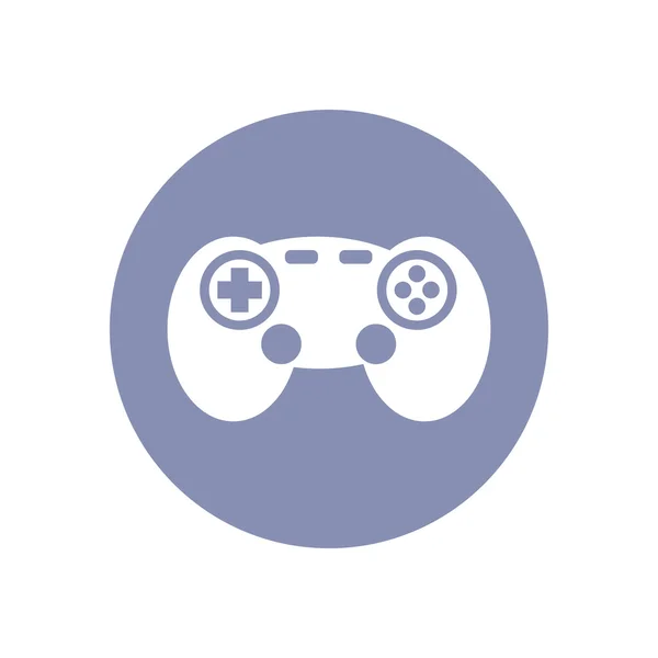 Game pad or Joystick flat icon design toy concept in vector — Stockový vektor