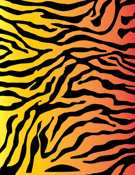 Zebra ou tigre Listras fundo padrão colorido no vetor — Vetor de Stock