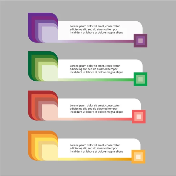 Modern tasarım iş bilgi grafiği