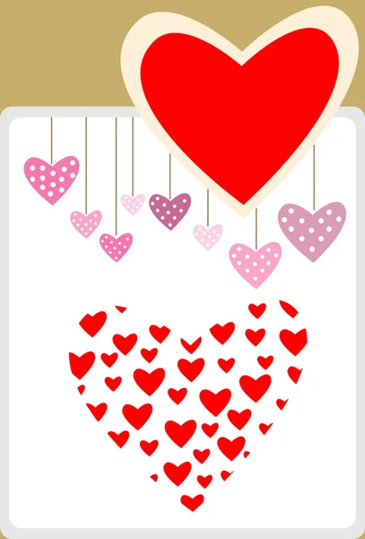 Sevgililer günü için kalp farklı bir stil