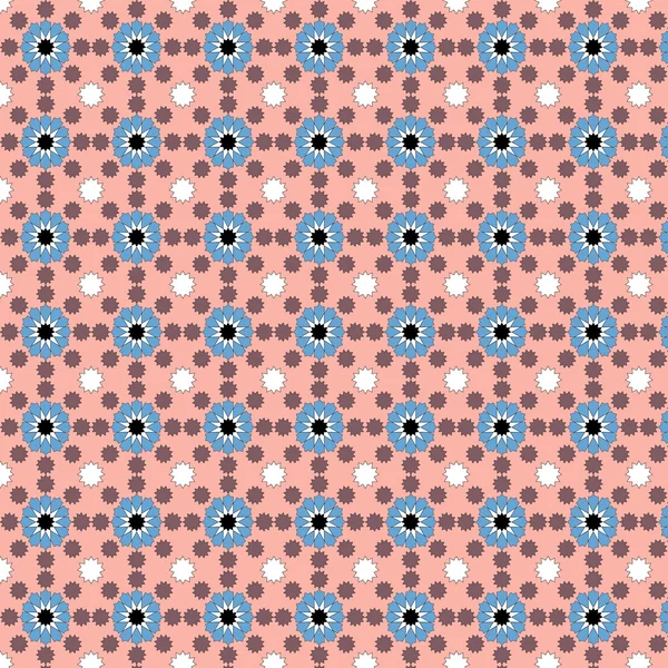 Çiçek geometrik desen (14)