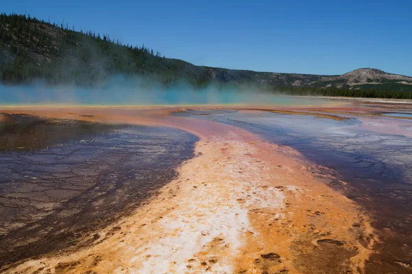 Colors of the Prismatic Spring — Stock Photo, Image