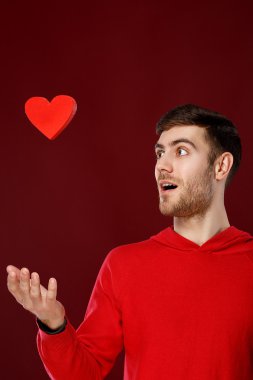 Komik portre romantik adam rüya Of A Love