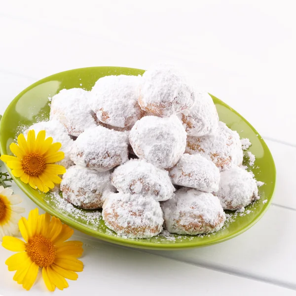 Galletas con almendras —  Fotos de Stock