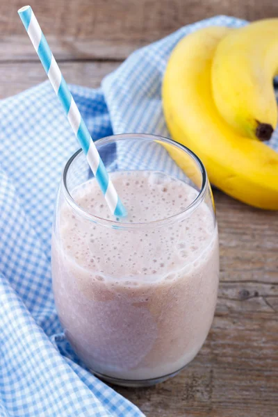 Banaan milkshake — Stockfoto