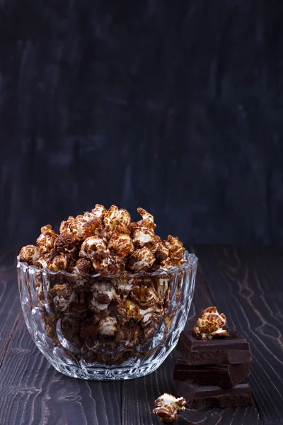 Tatlı çikolata patlamış mısır