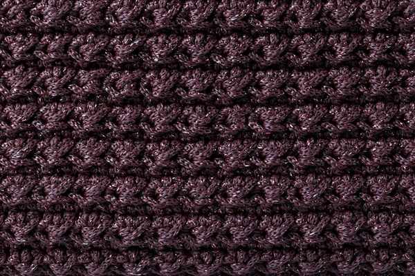 Crochet Textura Macramé Cerca Macro Disparo —  Fotos de Stock