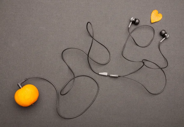 Komik meyveli müzik çalar