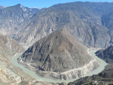 Büyük ve ilk bend yangtze Nehri, Çin