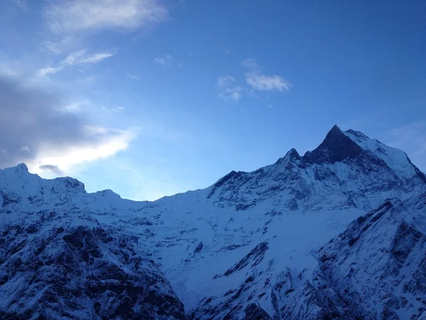 Trekking in Annapurna region and base camp, Nepal — Stock Photo, Image