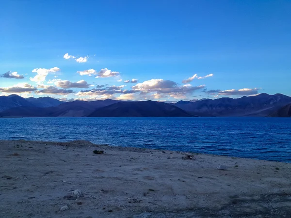 Pangong Lake Leh Ladakh India — стокове фото