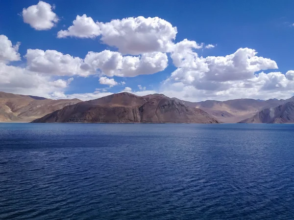 Pangong Lake Leh Ladakh India — стокове фото