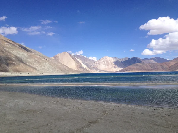 Pangong Lake Pangong Tso Leh Ladakh Jammu Kashmir India — Stock fotografie