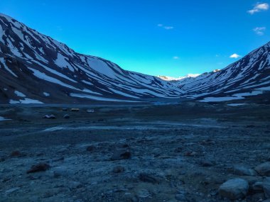 Manali - Sarchu kampı - Leh, Ladakh yolu, Hindistan