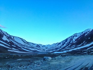 Manali - Sarchu kampı - Leh, Ladakh yolu, Hindistan