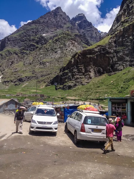 Manali India Július 2014 Turisztikai Manali Leh Ladakh Autópálya India — Stock Fotó