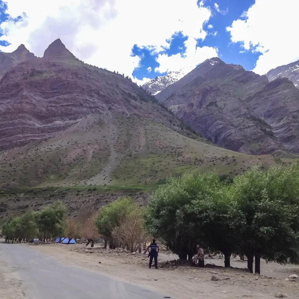 Manali Leh Ladakh Országút India — Stock Fotó