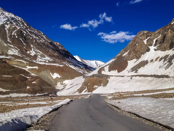 Manali Sarchu Camp Leh Ladakh Highway Road India — Stock Photo, Image