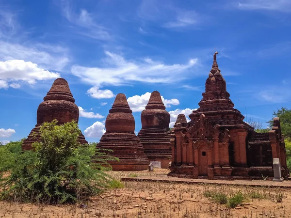 Templet Och Pagoden Bagan Myanmar — Stockfoto