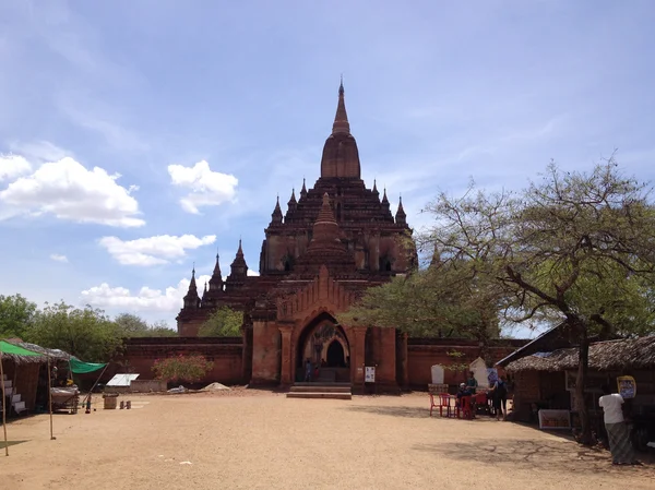 Bagan Myanmar Toukokuu Muinaiset Temppelit Baganissa Myanmarissa Toukokuuta 2014 — kuvapankkivalokuva