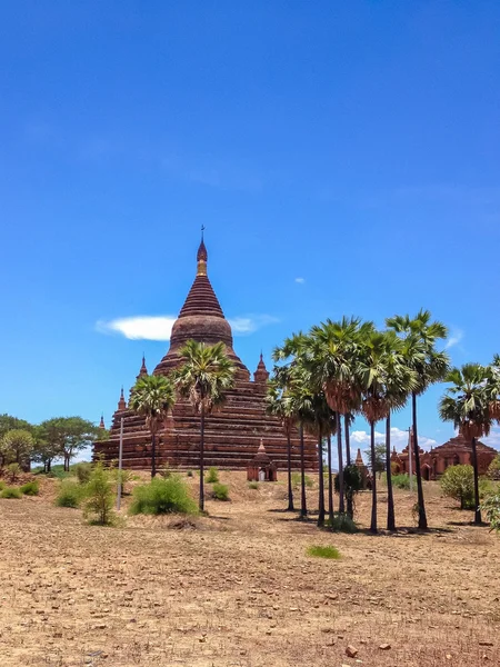 Templul Pagoda Din Bagan Myanmar — Fotografie, imagine de stoc