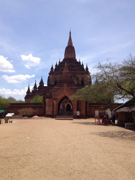 Bagan Myanmar Toukokuu Muinaiset Temppelit Baganissa Myanmarissa Toukokuuta 2014 — kuvapankkivalokuva