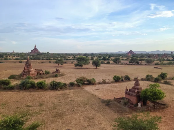 Ősi templomok bagan, mianmar — Stock Fotó