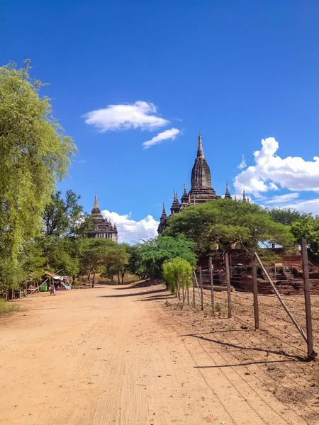 Tempel Und Pagode Bagan Myanmar — Stockfoto