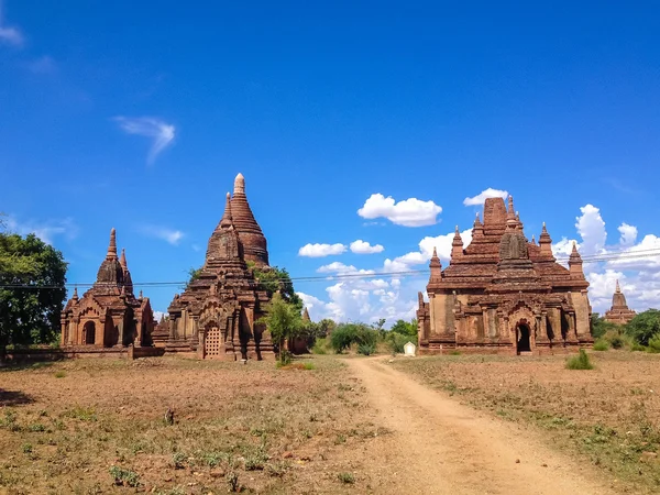 Pagoden in bagan, myanmar — Stockfoto