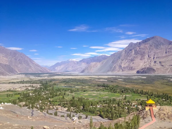 Nubra Valley Diskit Gompa Leh Ladakh India — Foto de Stock