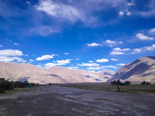 Ladakh Inde Jul Des Touristes Visitent Vallée Nubra Ladakh Inde — Photo