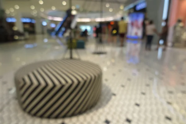 Abstracto Centro Comercial Plaza Interior Mercado Moderno Fondo Borroso — Foto de Stock