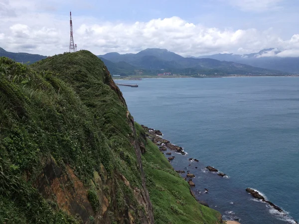 Paisagem Natural Yehliu Geopark Taipei Taiwan — Fotografia de Stock