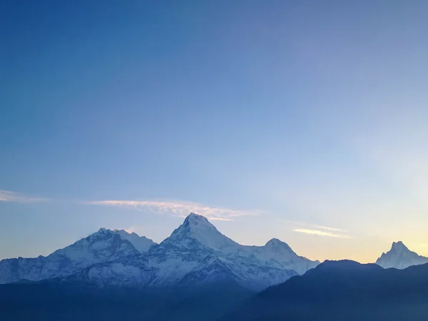 Sunrise Annapurna Himalayas Range Poon Hill Nepal — ストック写真