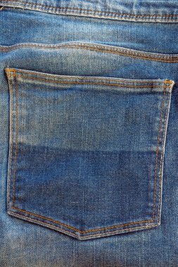 Mavi jeans cebinde doku