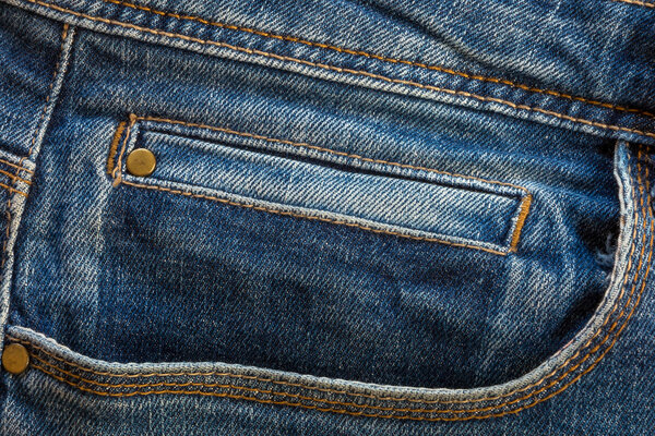 Blue jeans texture 