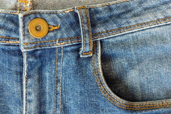 Blue jeans texture — Stock Photo, Image