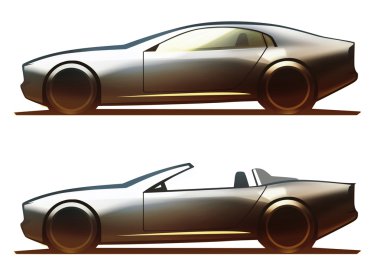 Araba vücut Coupe ve Roadster