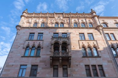 Finlandiya, Helsinki 'deki tarihi binaların mimari parçaları