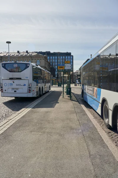 Finnland Helsinki April 2021 Ansicht Des Platzes Der Nähe Des — Stockfoto