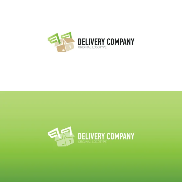 Логотип компанії доставки . — стоковий вектор