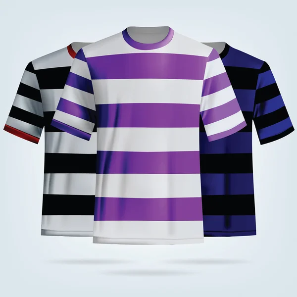 Barva fotbalové trička šablona. — Stockový vektor